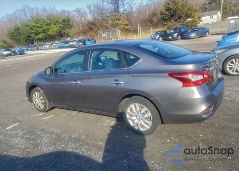 2016 Nissan Sentra S from USA, damaged, VIN 3N1AB7AP0GY263403